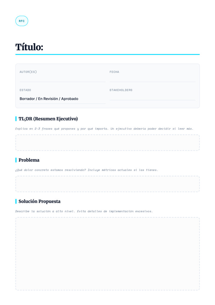 Plantilla RFC (Request for Comments)